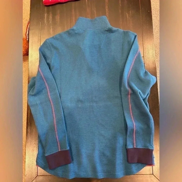 Robert Graham Prescott Quarter Zip Classic Fit Size L - Picture 9 of 9